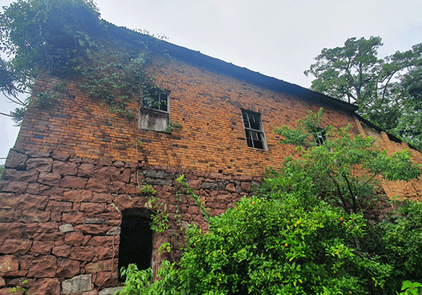 Antiga casa de Giocondo Lazzaretti